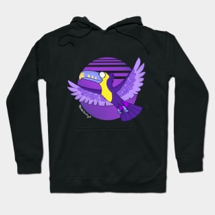 Retrowave Toucan Hoodie